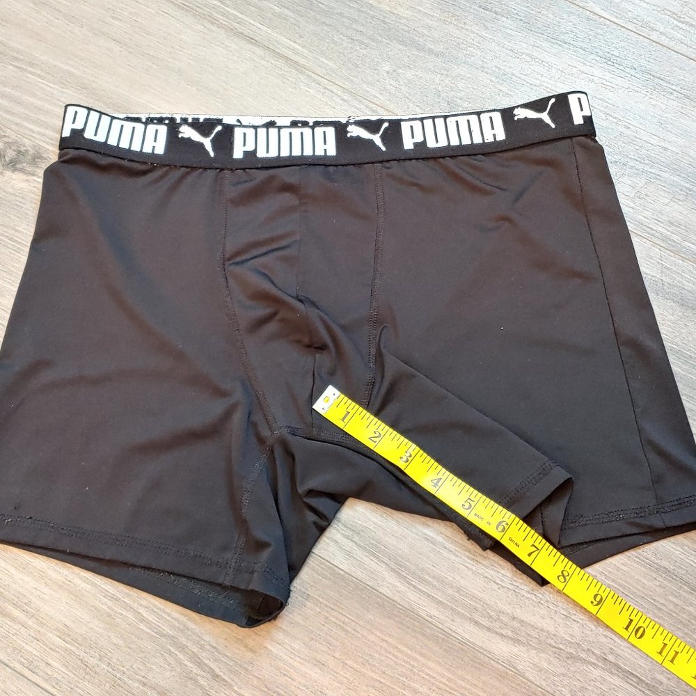 Excellent Used Condition Men's PUMA Performance Boxer Briefs Black Size Large - Picture 9 of 11
